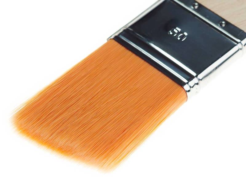 Beveled Flat Brush Velourex 60mm