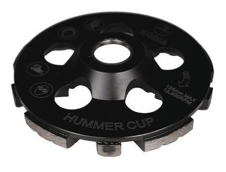 KODIA Диамантена камбана HUMMER CUP WHEEL - 125х25/22.23мм