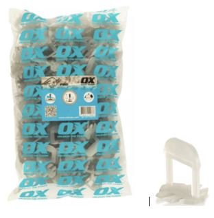 OX Pro Tile Level System, 13mm/2mm spacer, 250pack