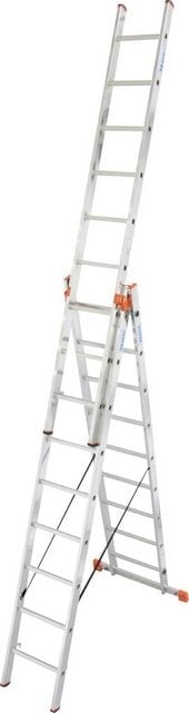 TRIBILO Трираменна алуминиева стълба