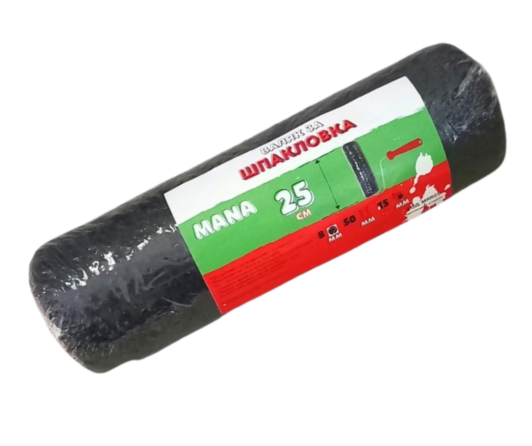 MANA Plaster roller 25cm with handle