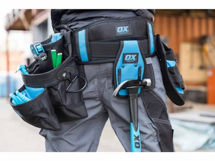 OX Pro Dynamic Nylon Tool Belt with Attachments