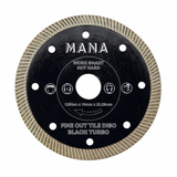MANA Turbo Диск за рязане на плочки, черен 125mm 22.23mm — оригинален продукт