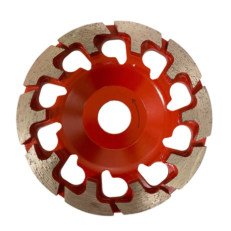 MANA Диск за бетон/Червен 130x10mm T seg