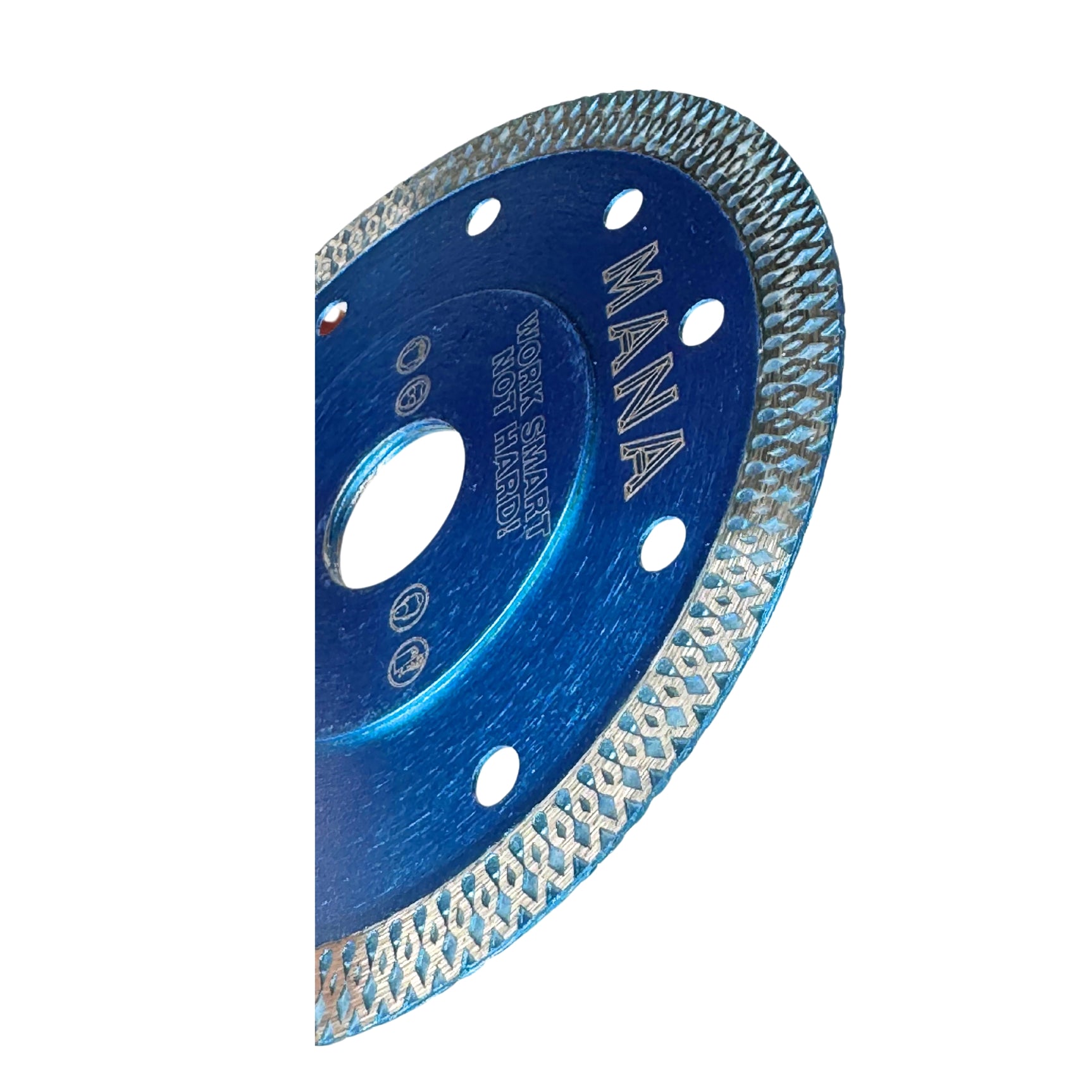 MANA Turbo Tile cutting disc blue 125mm 22.23mm