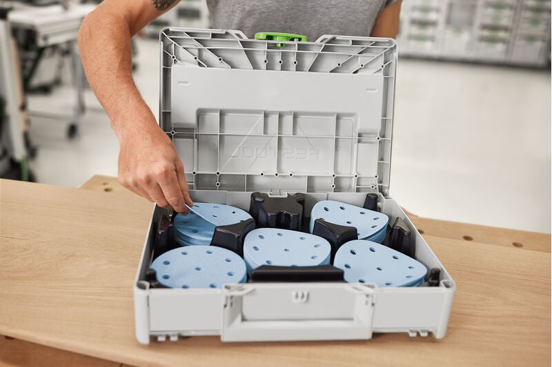 Festool Systainer³ за шкурка Granat SYS-STF D125 GR-Set