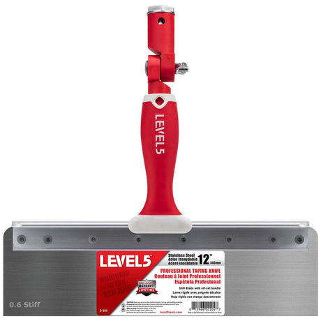 LEVEL 5 Твърда шпакла със сгъваема дръжка 12"/305mm