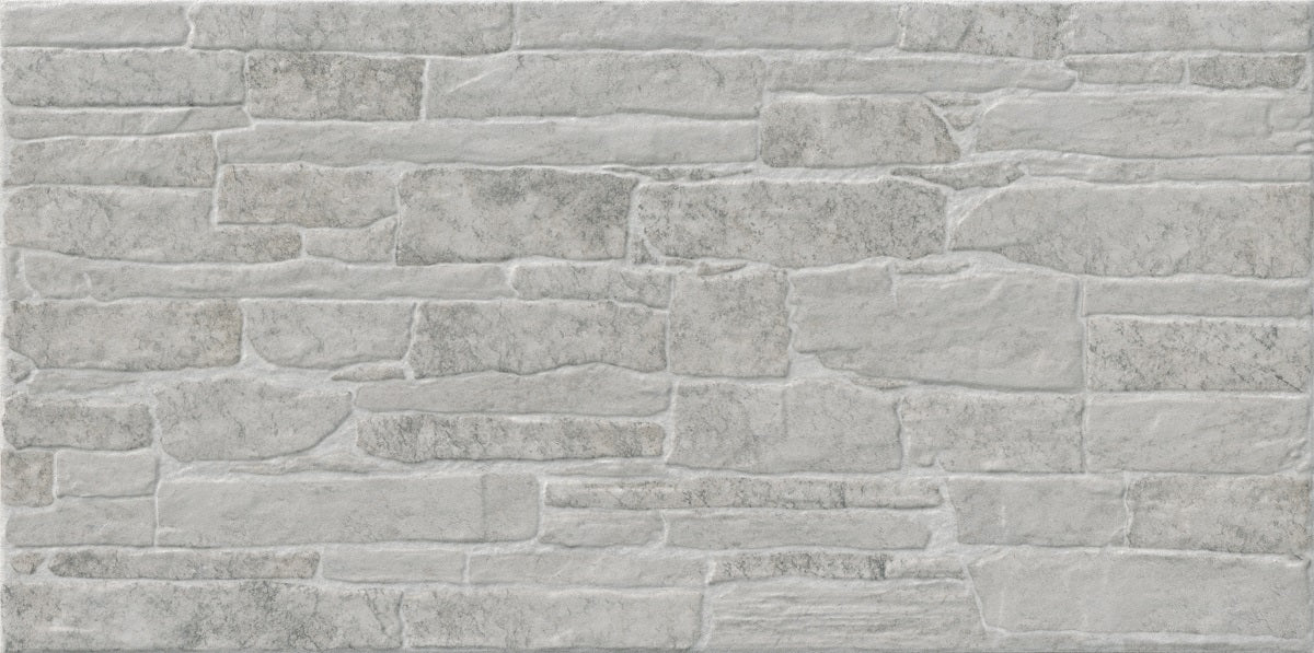 Глазиран гранитогрес 29.8х59.8см Cersanit Kamet white G1