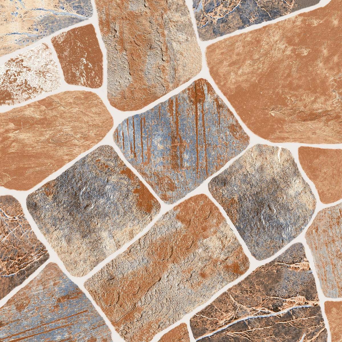 Гранитогрес 45 х 45 см Дюра Тайлс БГ ривърстоун кото