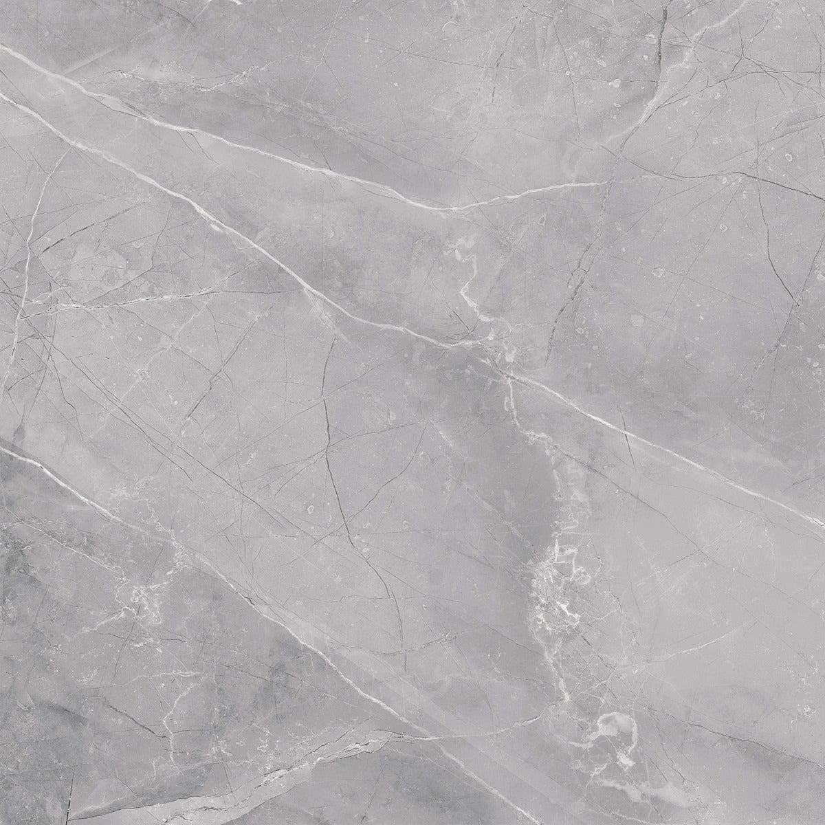 Глазиран гранитогрес Marbocera 60 х 60 х 0.8 см Nivea Silver