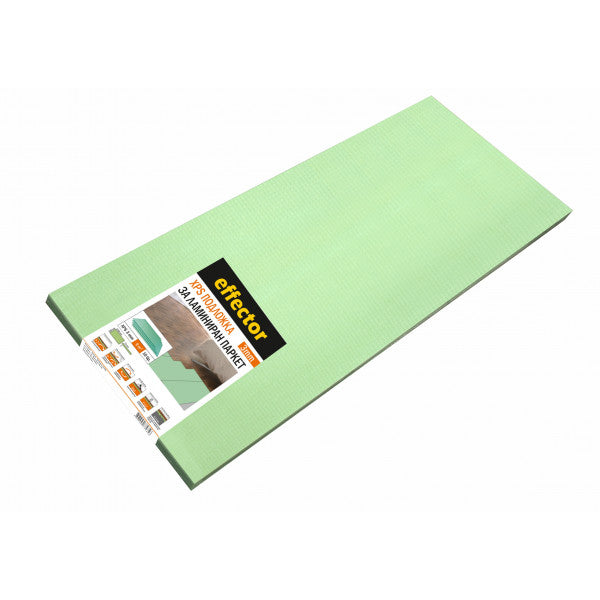 Подложка XPS за ламиниран паркет 3мм Effector 100x50см Eco 3м²/пакет