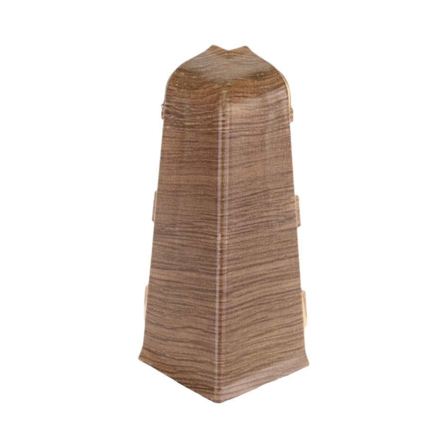 External corner for skirting board SG75/70 Salag, Bourbon Dark Oak