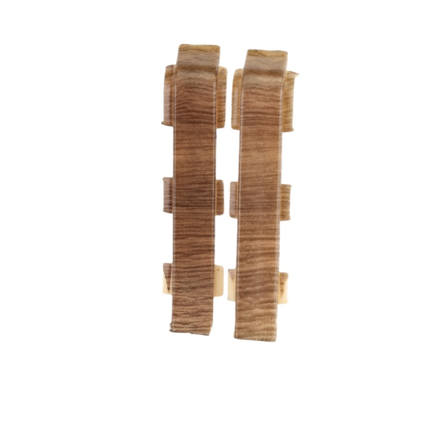 Adapter SG75/70 Salag for skirting board, Bourbon dark oak - 2 pcs.