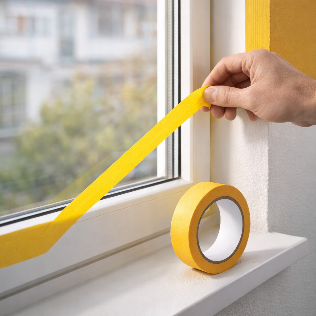 MANA Gold Хартиено тиксо, 50m/ 30mm