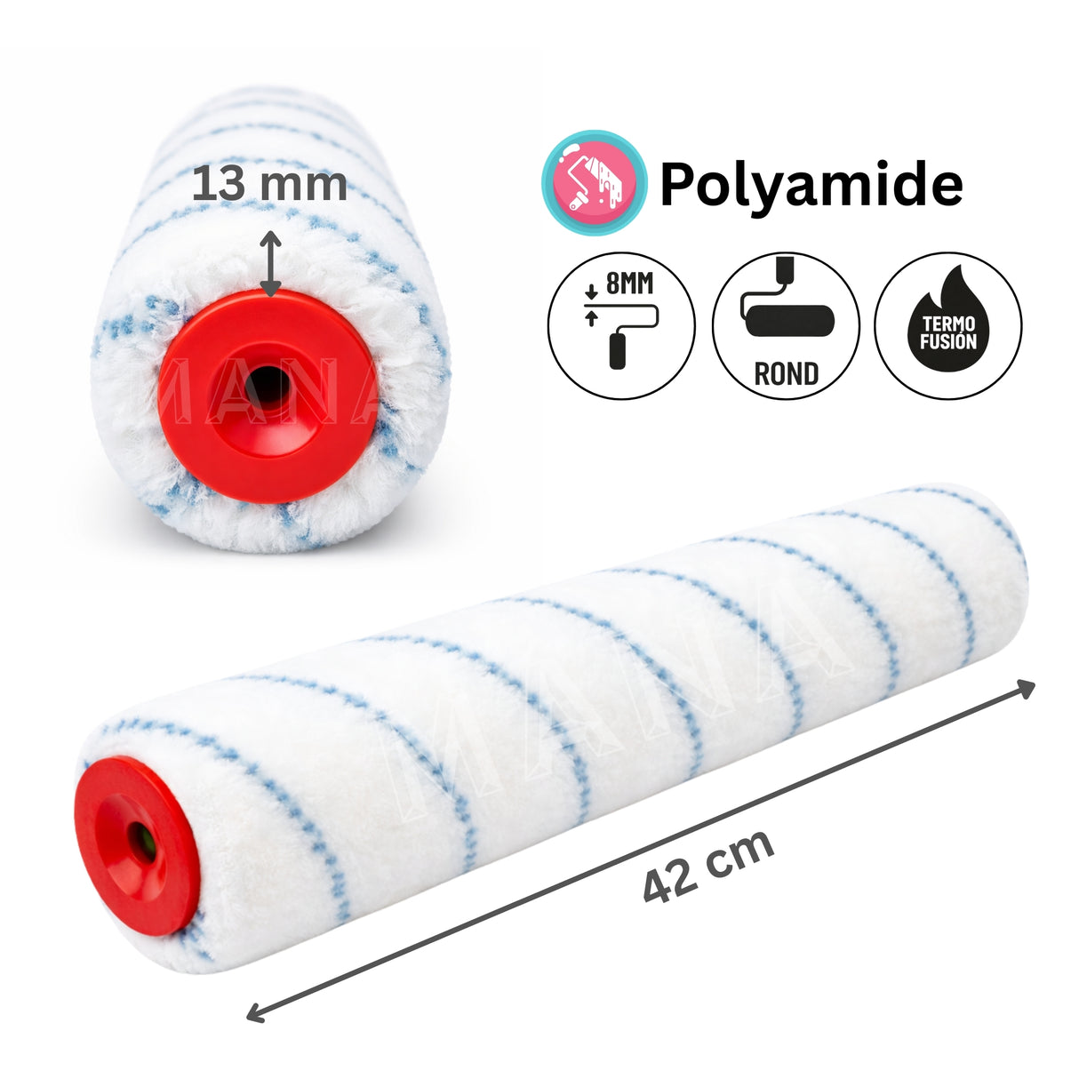 MANA Poly 13 Валяк 42см — оригинален продукт