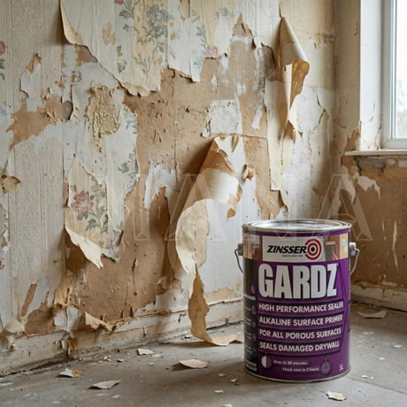 Zinsser Gardz 5L — резултат след обработка