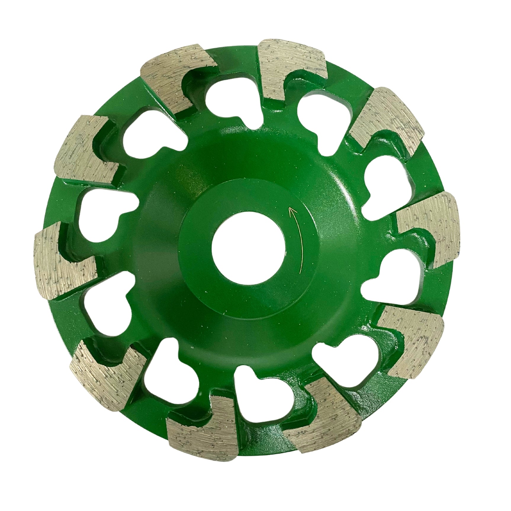 MANA Диск за бетон/Зелен 130x10mm C seg