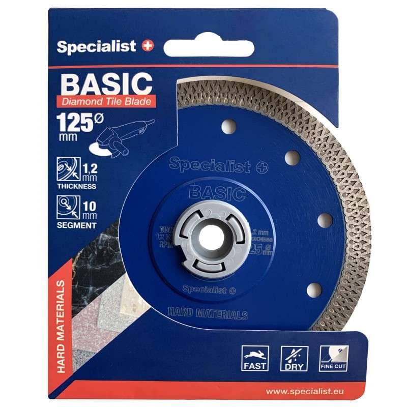Specialist+ Diamond disc Britva 125x1.2x22