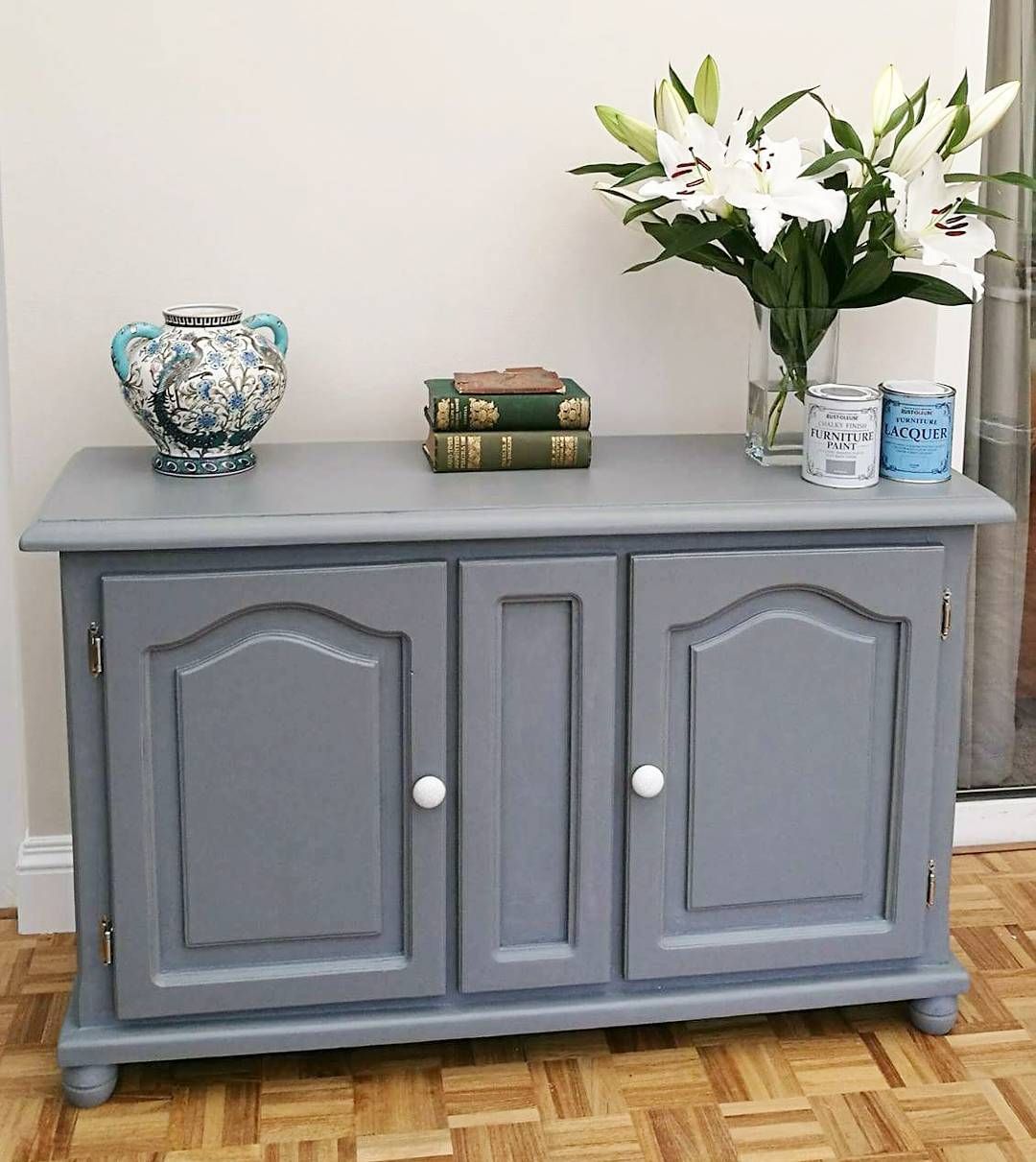 Chalky Finish Furniture Paint Spray/ Anthracite
