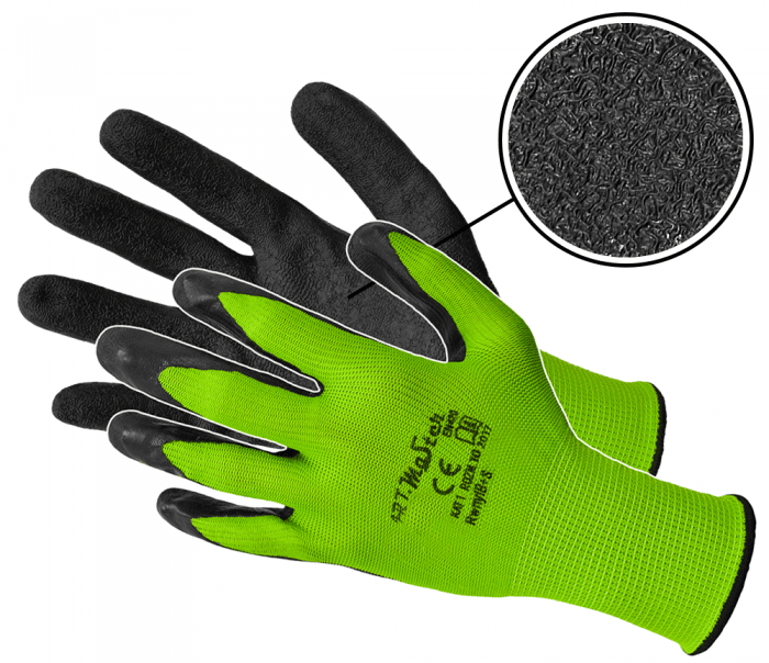 MANA Работни ръкавици с латексова пяна