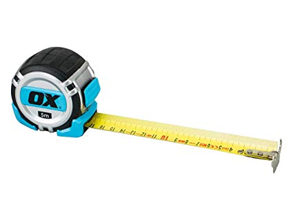 OX Tools PRO инструмент за строителство 5м — детайл на работната част