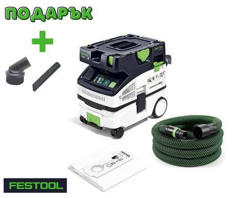 Festool Mобилна прахосмукачка CTL MINI I CLEANTEC