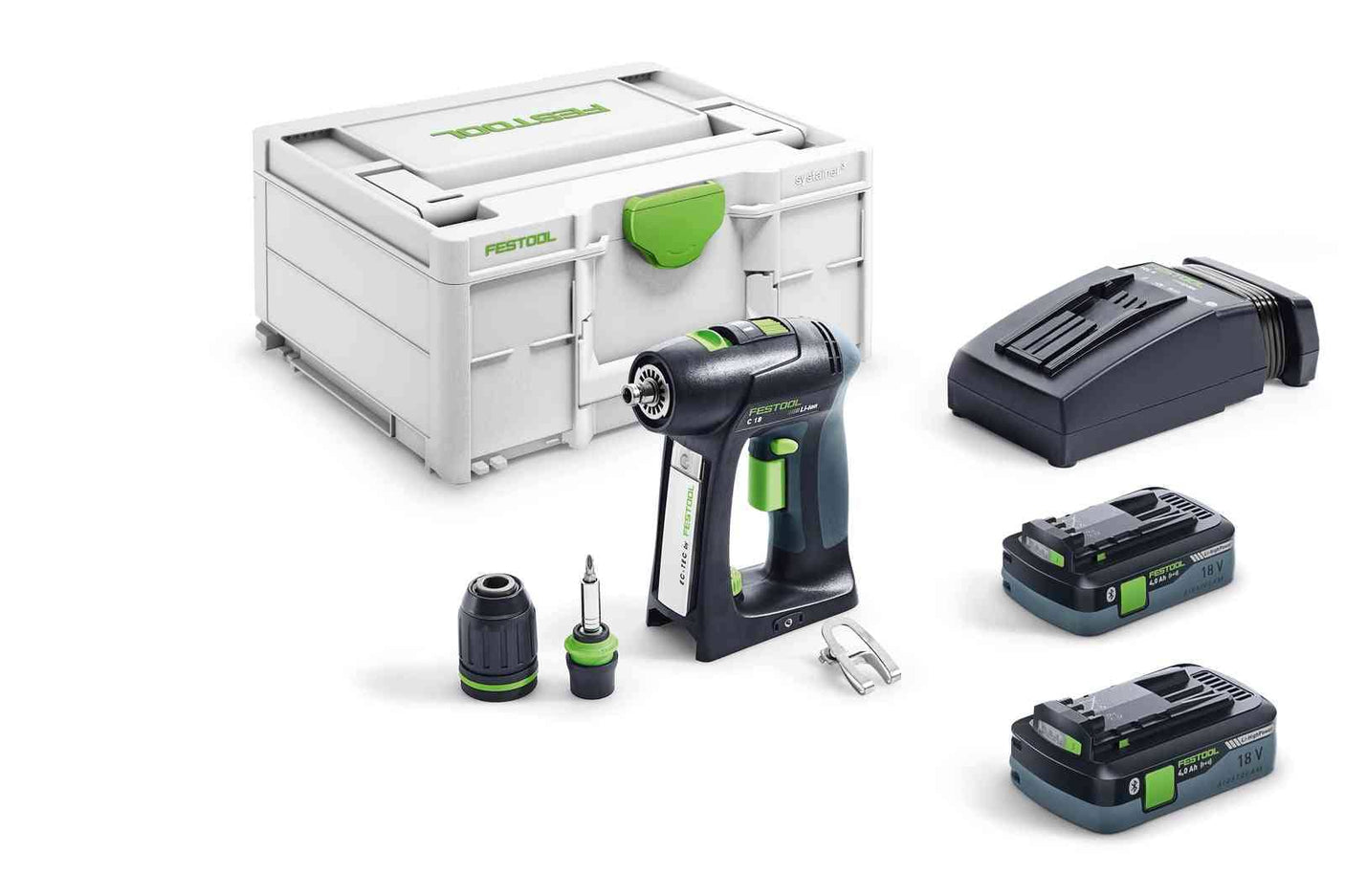 Festool Акумулаторен винтоверт C 18 HPC 4,0 I-Plus