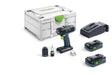 Festool Акумулаторен винтоверт T 18+3 HPC 4,0 I-Plus