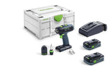 Festool Акумулаторен винтоверт T 18+3 HPC 4,0 I-Plus