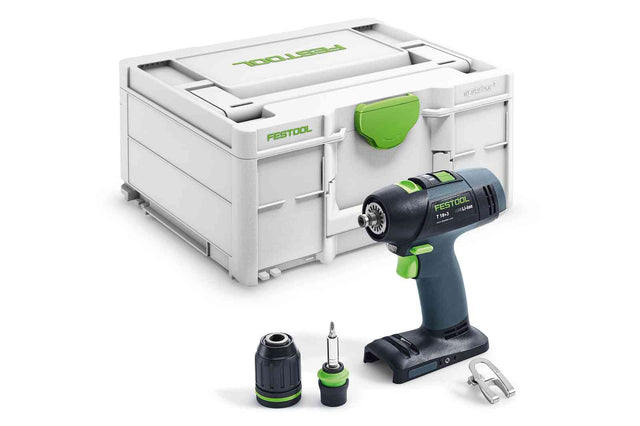 Festool Акумулаторен винтоверт T 18+3-Basic