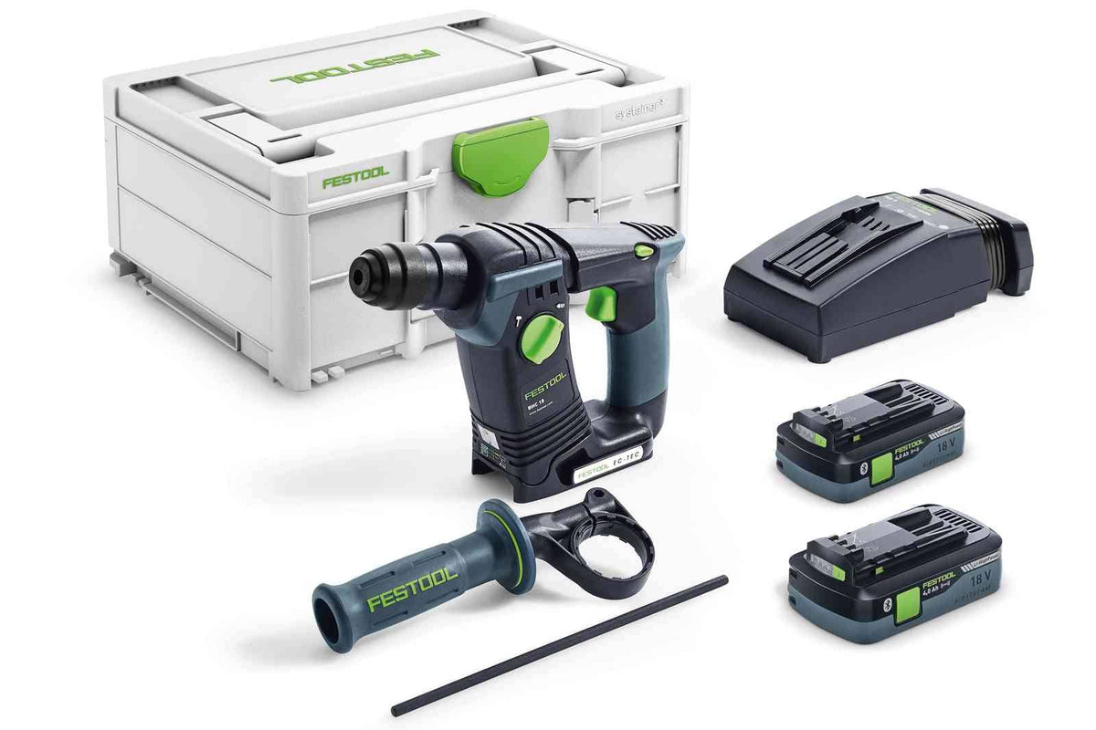 Festool Акумулаторен перфоратор BHC 18 HPC 4,0 I-Plus