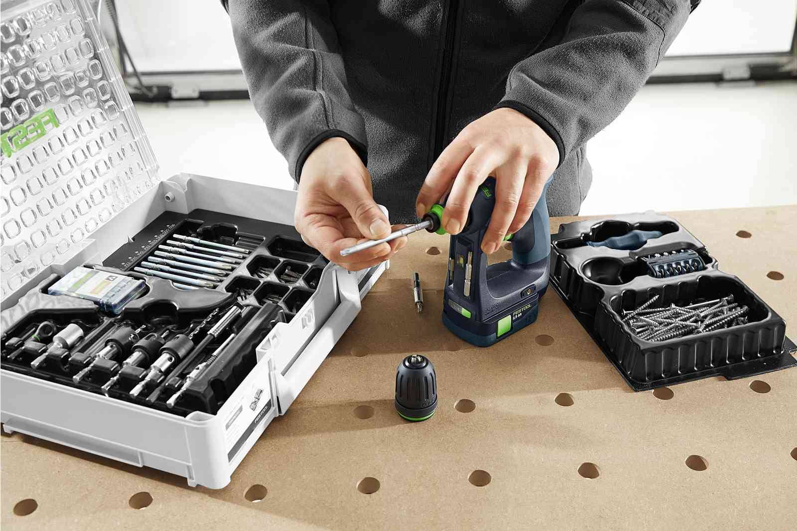 Festool Cordless drill CXS 12 2,5-Set