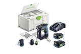 Festool Акумулаторен винтоверт CXS 12 2,5-Set