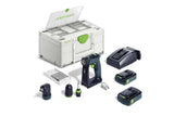 Festool Акумулаторен винтоверт CXS 18 C 3,0-Set