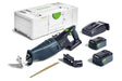 Festool Акумулаторен саблен трион RSC 18 5,0 EB-Plus