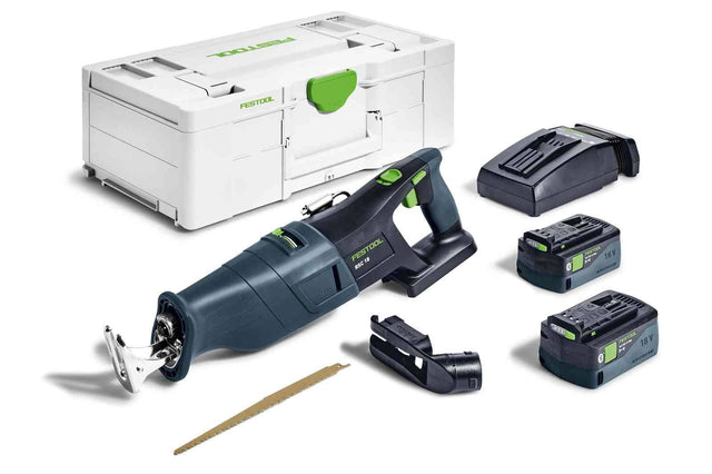 Festool Акумулаторен саблен трион RSC 18 5,0 EB-Plus