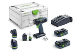 Festool Акумулаторен винтоверт T 18+3 HPC 4,0 I-Set