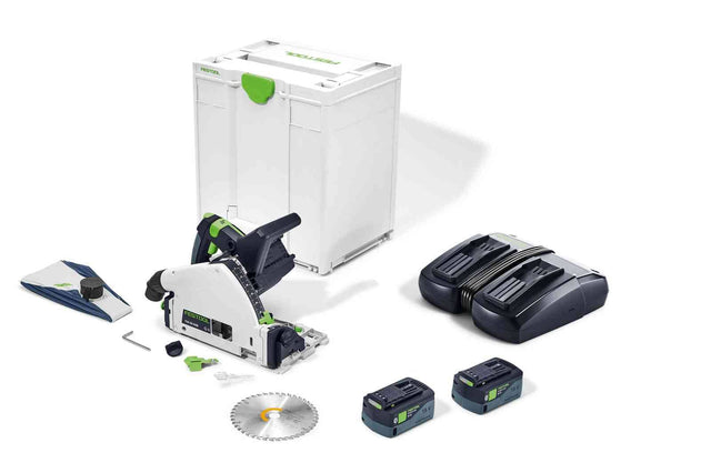 Festool Акумулаторен потъващ циркулярен трион TSC 55 5,0 KEBI-Plus/XL