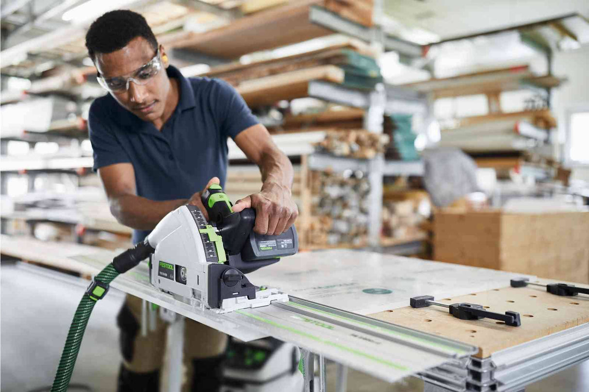 Festool Акумулаторен потъващ циркулярен трион TSC 55 5,0 KEBI-Plus/XL-FS