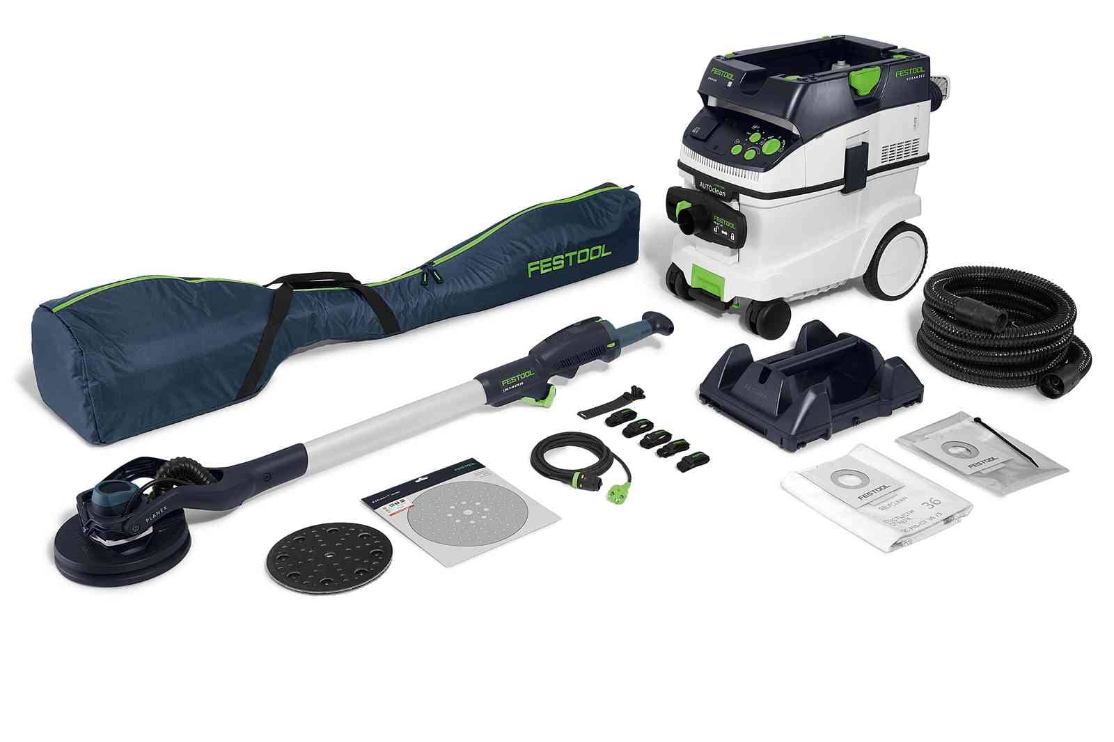 Festool жираф с дълга дръжка PLANEX LHS 2-M 225 EQ/CTM 36-Set