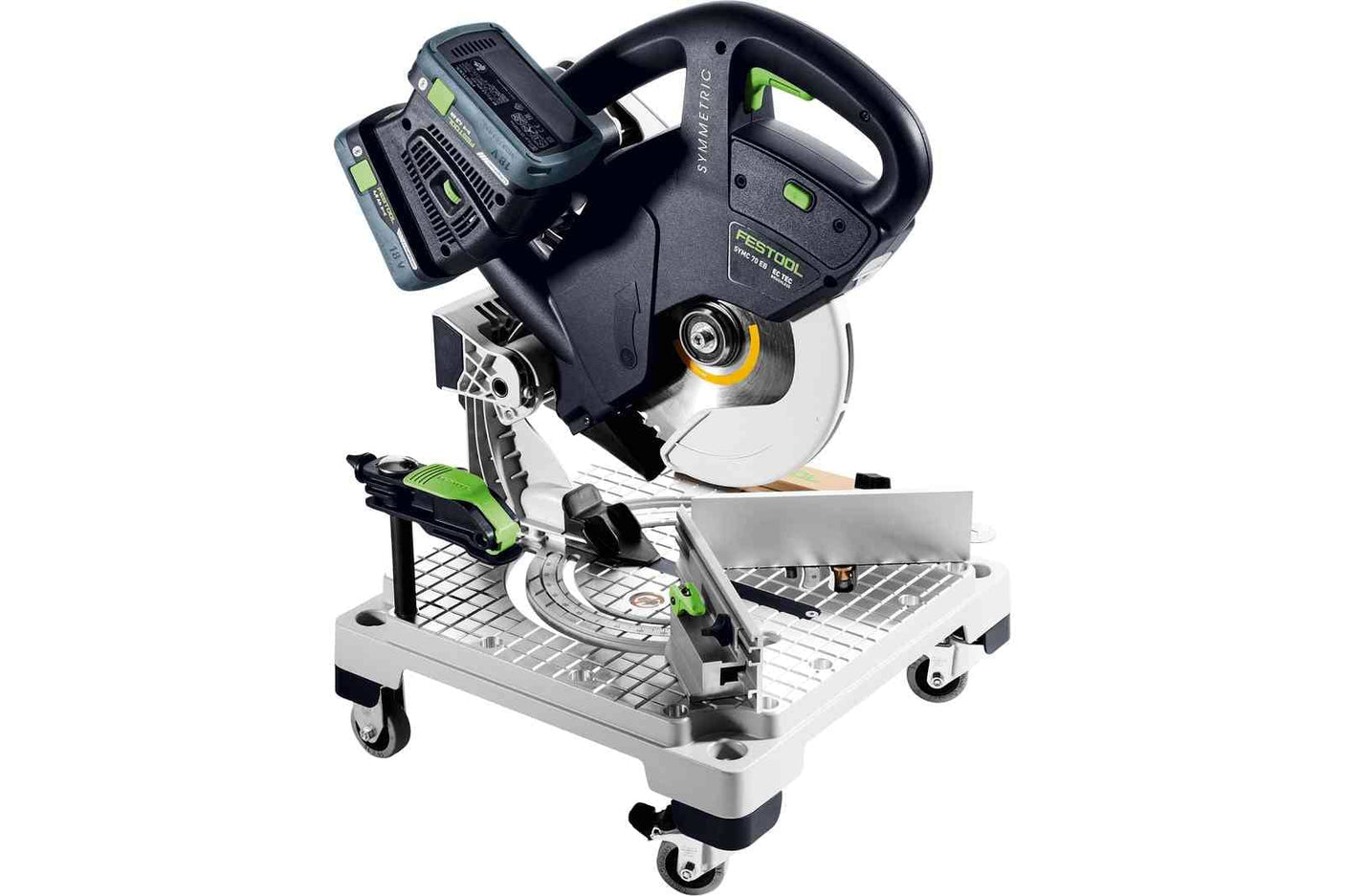 Festool Акумулаторен трион за летви SYMMETRIC SYMC 70 4,0 EBI-Plus