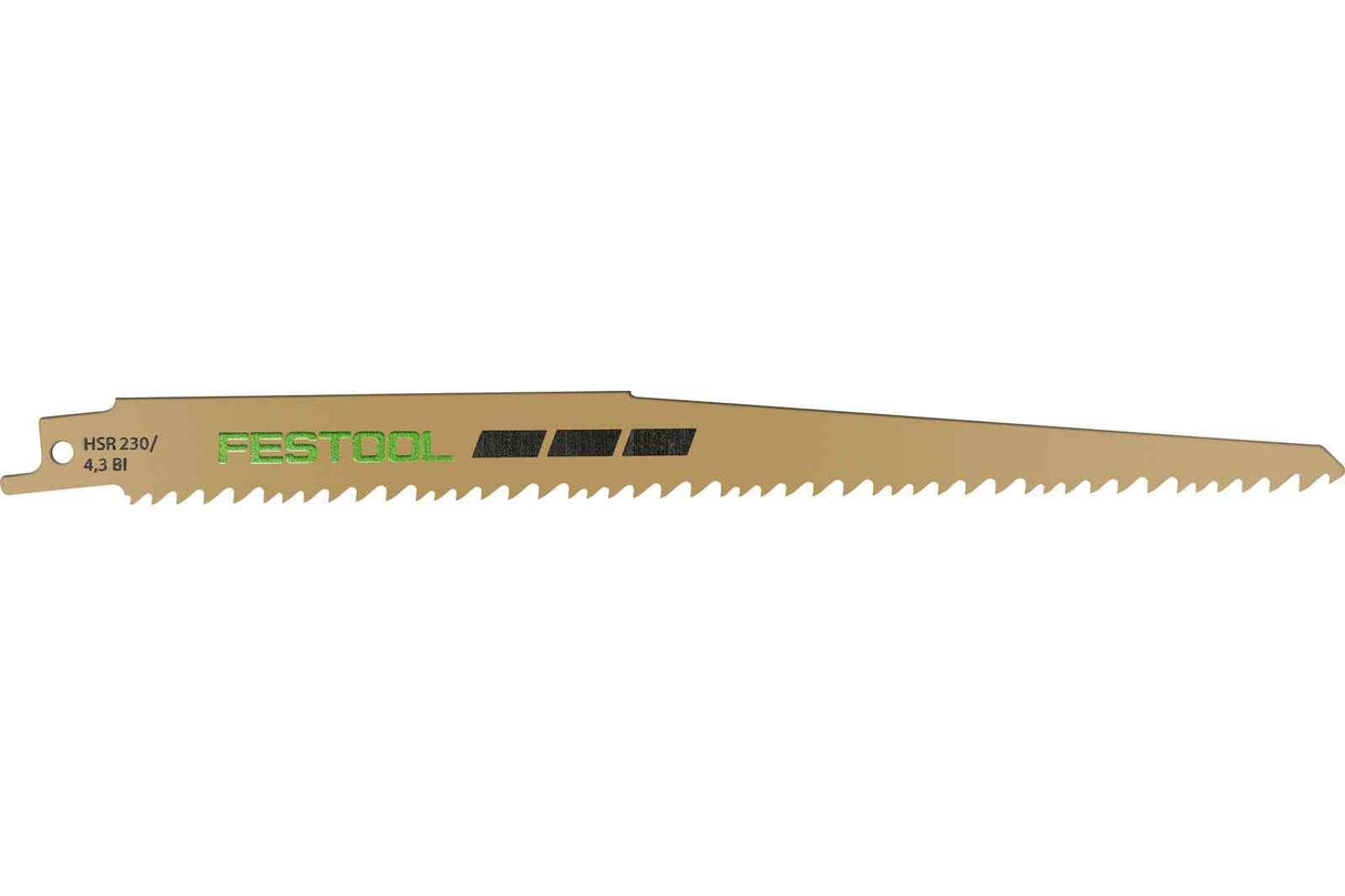 Festool Нож за саблен трион WOOD UNIVERSAL HSR 230/4,3 BI/5 броя
