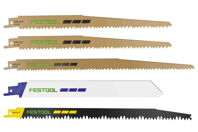Festool Комплект ножове за саблен трион RS-Sort/5