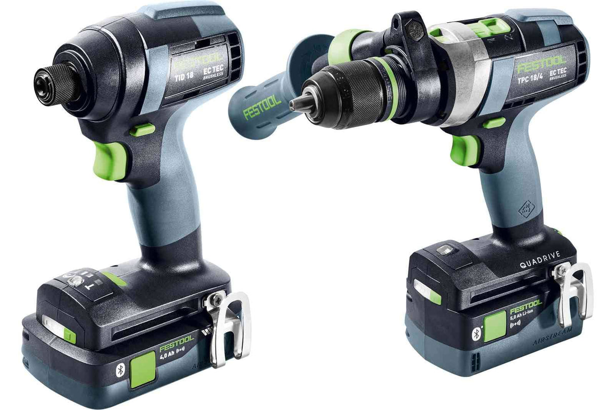 Festool Комплект два винтоверта TID 18 5,0/4,0-Set TPC 18/4