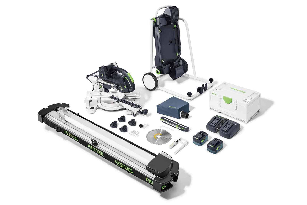 Festool Акумулаторен циркулярен трион с теглещо подаване KAPEX KSC 60 EB 5,0 I-UG-Set