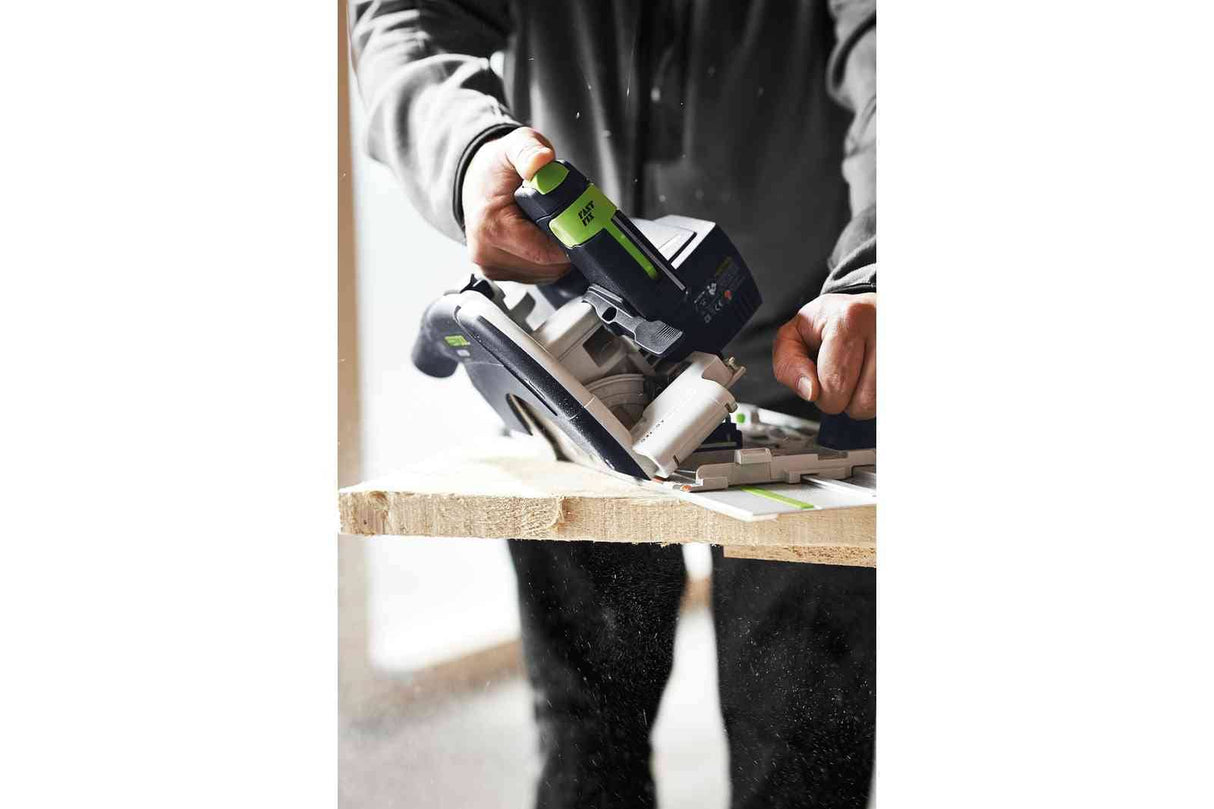 Festool Акумулаторен ръчен циркулярен трион HKC 55 5,0 EBI-Plus-SCA