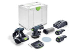 Festool Акумулаторна машина за шлайфане на кант ES-ETSC 125 3,0 I-Plus