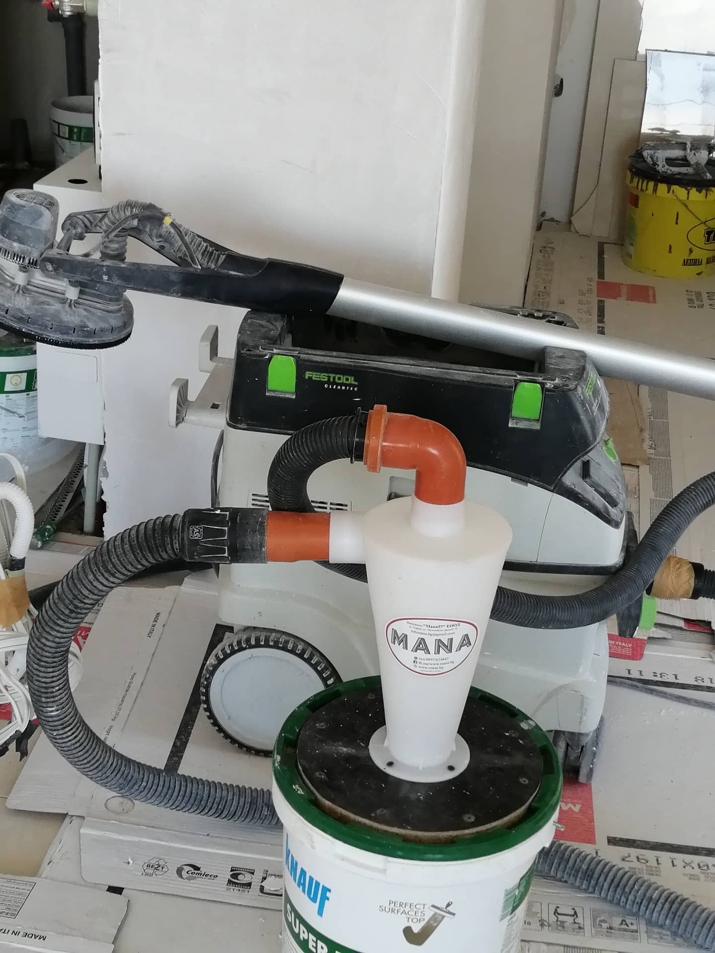 Vacuum cleaner dust collector MC50