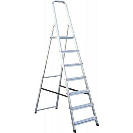 Алуминиева домакинска стълба KRAUSE CORDA 6+1