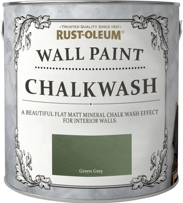 Rust Oleum Chalkwash Боя / Green grey 0.125ml